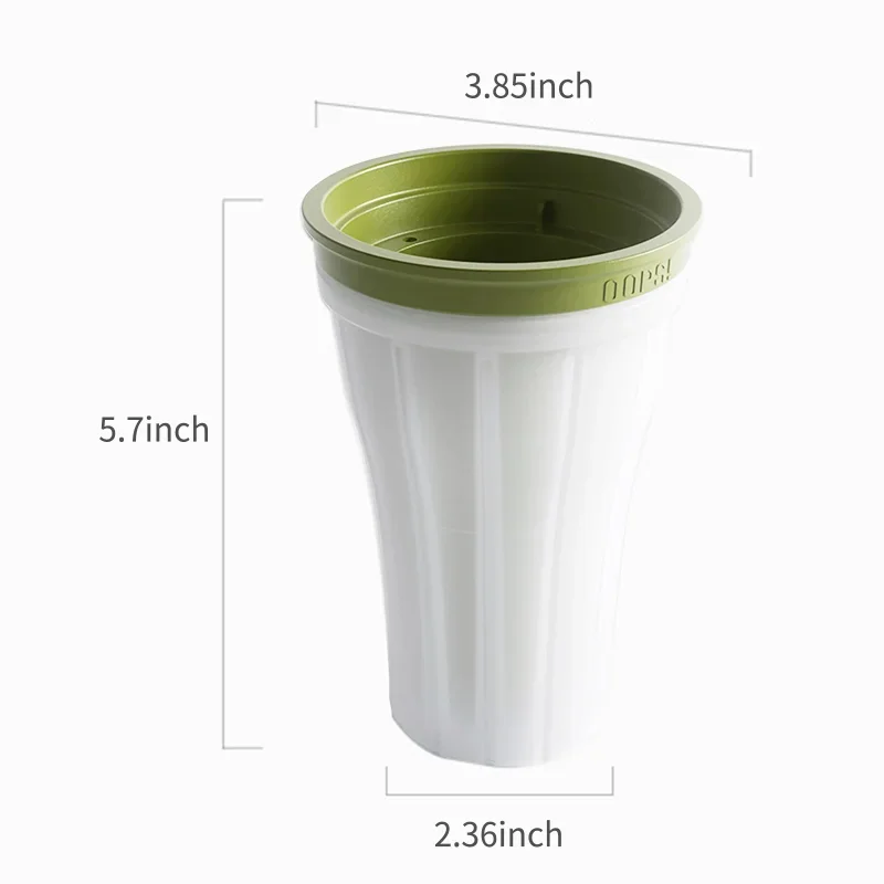Summer Squeeze Homemade Milkshake Bottle 150mL Pill-proof Smoothie Cup Pinch Fast Cooling Magic Cup Ice Cream Slushy Maker