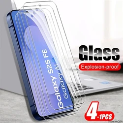 Premium 9H Tempered Glass Screen Protector - Pack of 4 - 4Pieces (Transparent)