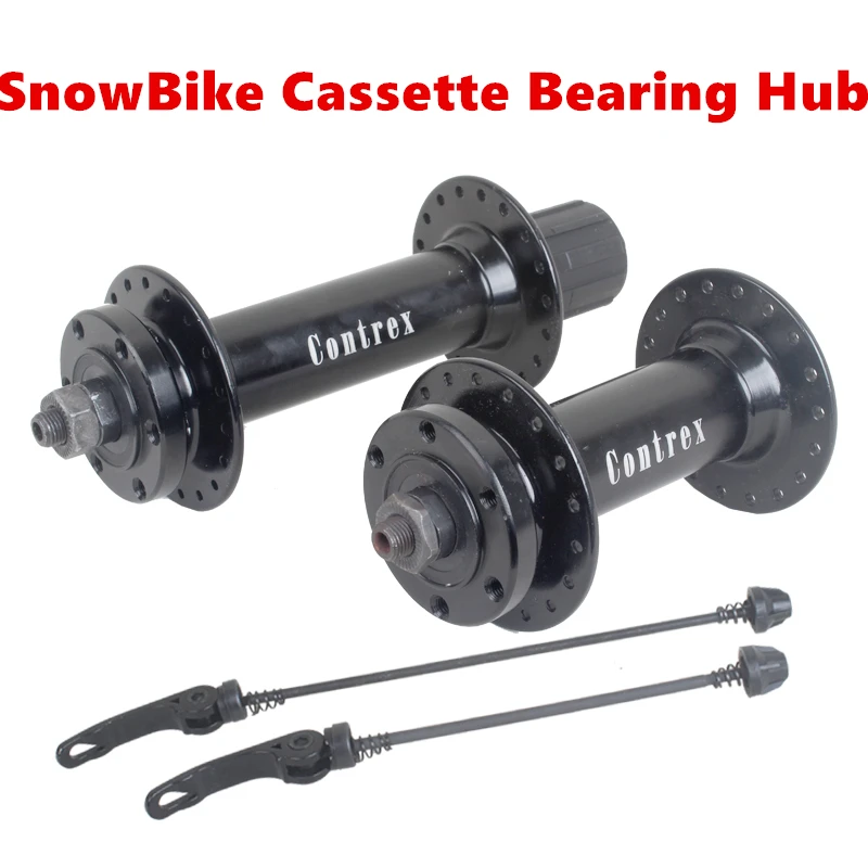 Mozzo Bici Da Neve 26 Pollici Cassetta In Lega Di Alluminio Ultra Larga Cuscinetto 2 Peilin Assale Anteriore E Posteriore Fatbike Parte Bici Sgancio R