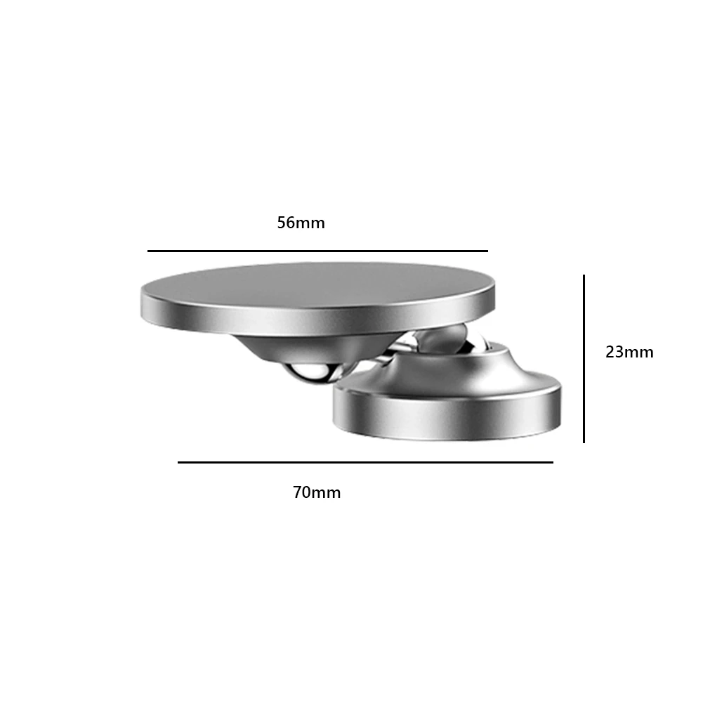 Magnetic Phone Holder with Alloy Base & Strong Magnet