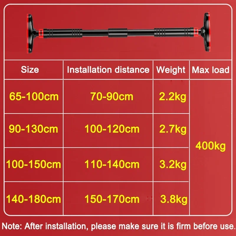 Makeup bag home gym tension rod training for door iron rod chin-up gymnastic beam crossbody bags for women wall pull-up bar rods