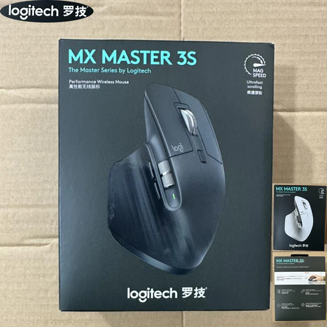 Original Logitech MX Master 3S Wireless Mouse 8000DPI Auto-Shift