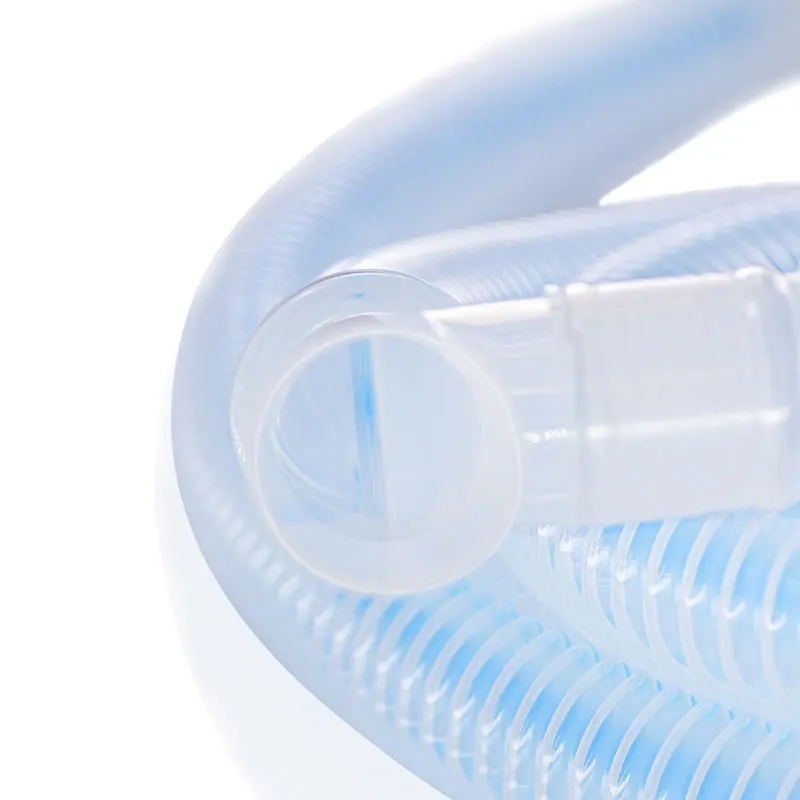 Tierarzt Animal Disposable Breathing Circuit-Midsplit Tube 1.8m 1.5m Blue 1piece Veterinary Circuit Animal Hospital