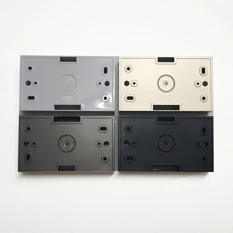 High Quality 146 x 86 x 35 mm Switch Socket Box White Black, Wall