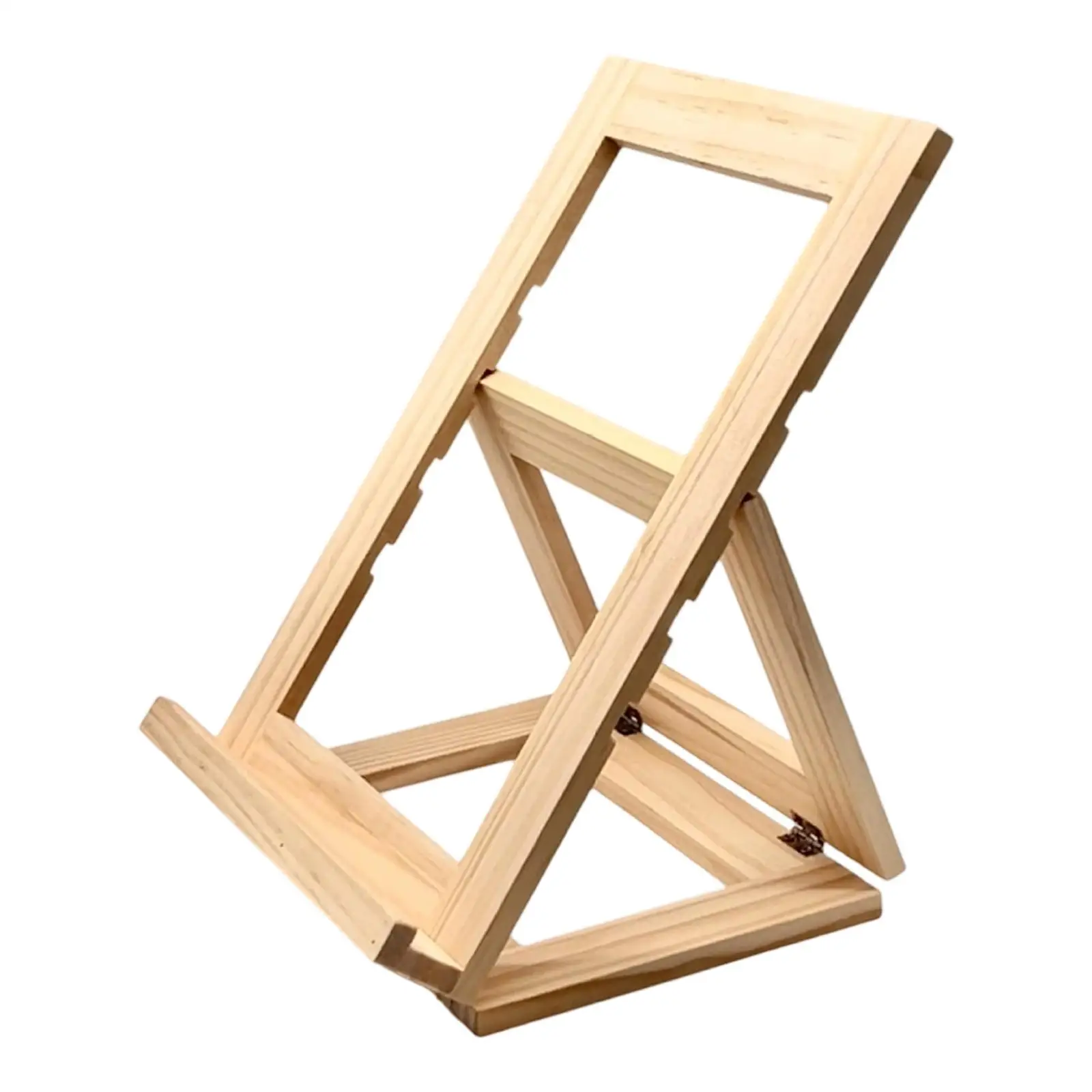 Canvas Panels Small Wooden Display Easel 29.5x21cm Portable Space Saving Multifunctional Accessory Sturdy with Back Support