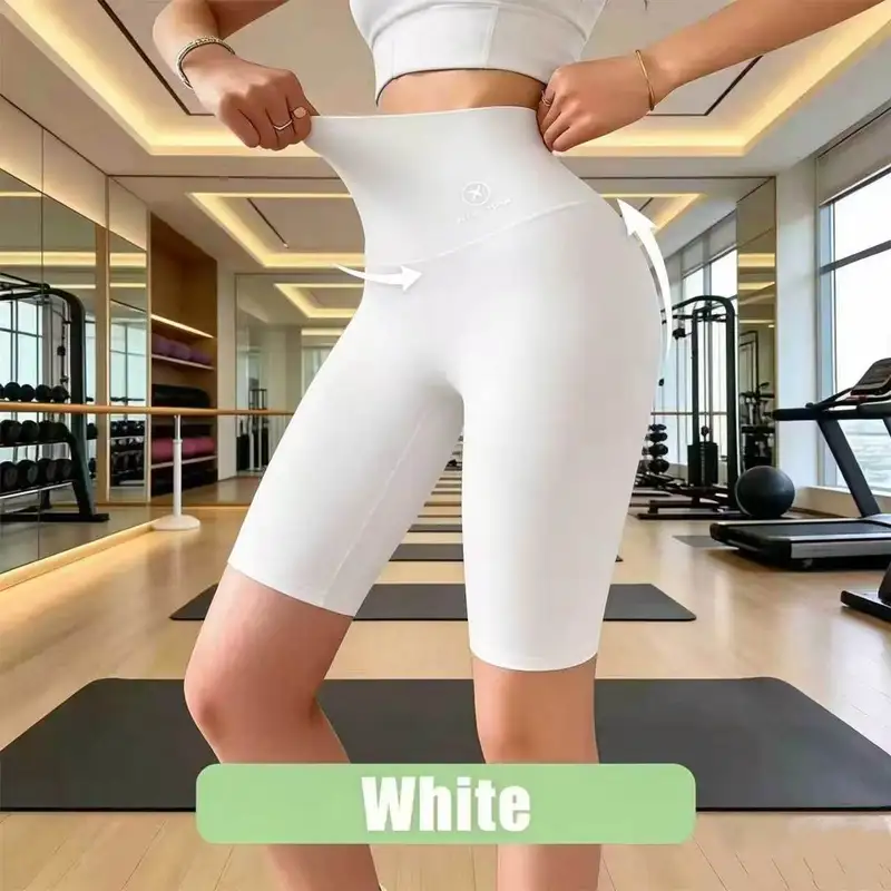 Women' High-Waisted Sports Shorts for Cycl