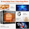 KBS Bread Maker-710W Dual Heaters, 17-in-1 Bread Machine Stainless Steel with Auto Nut Dispenser&Ceramic Pan, Gluten-Free 5
