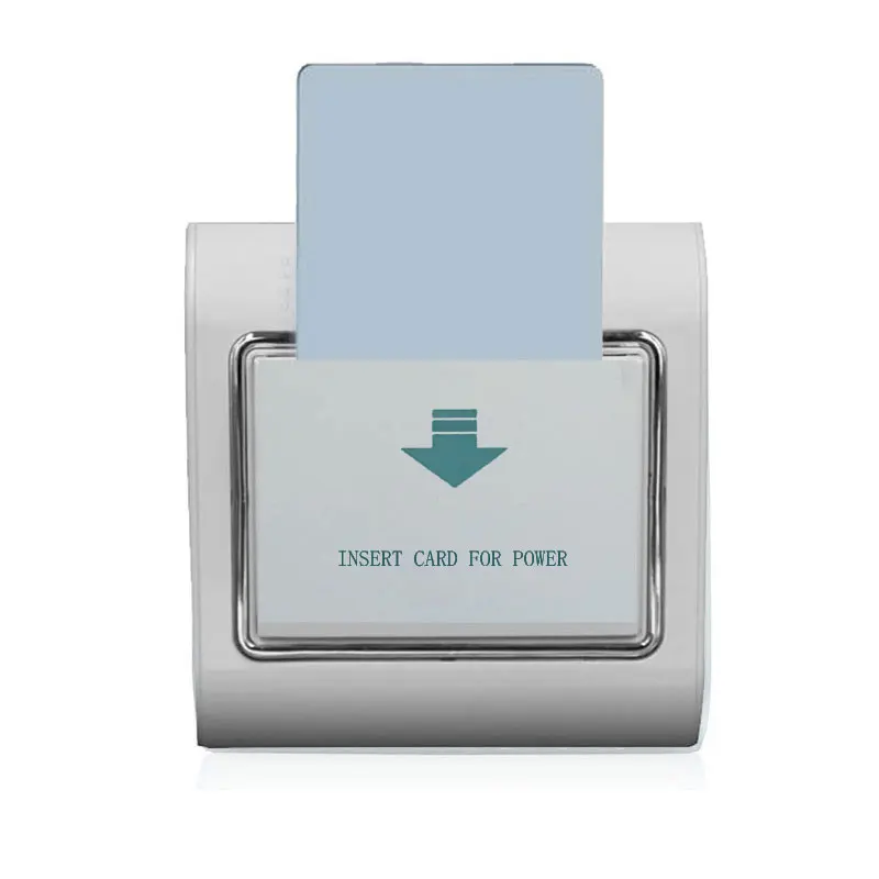 125Khz RFID 호텔 카드 절전 스위치/에너지 절약 장치 ID/T57 카드 80-240V 40A 전원 차단 15초 지연