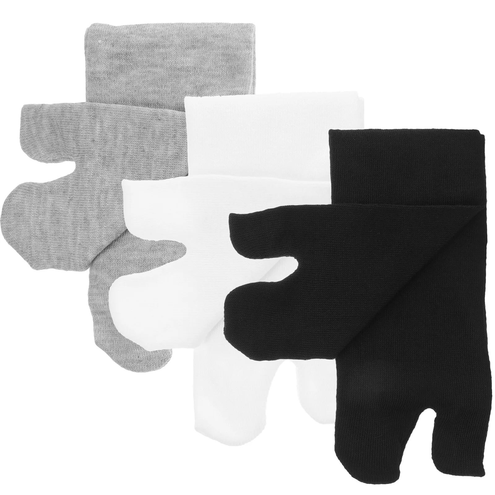 

Healifty Tabi Socks Toe Flop Socks for Men and 3 Pairs