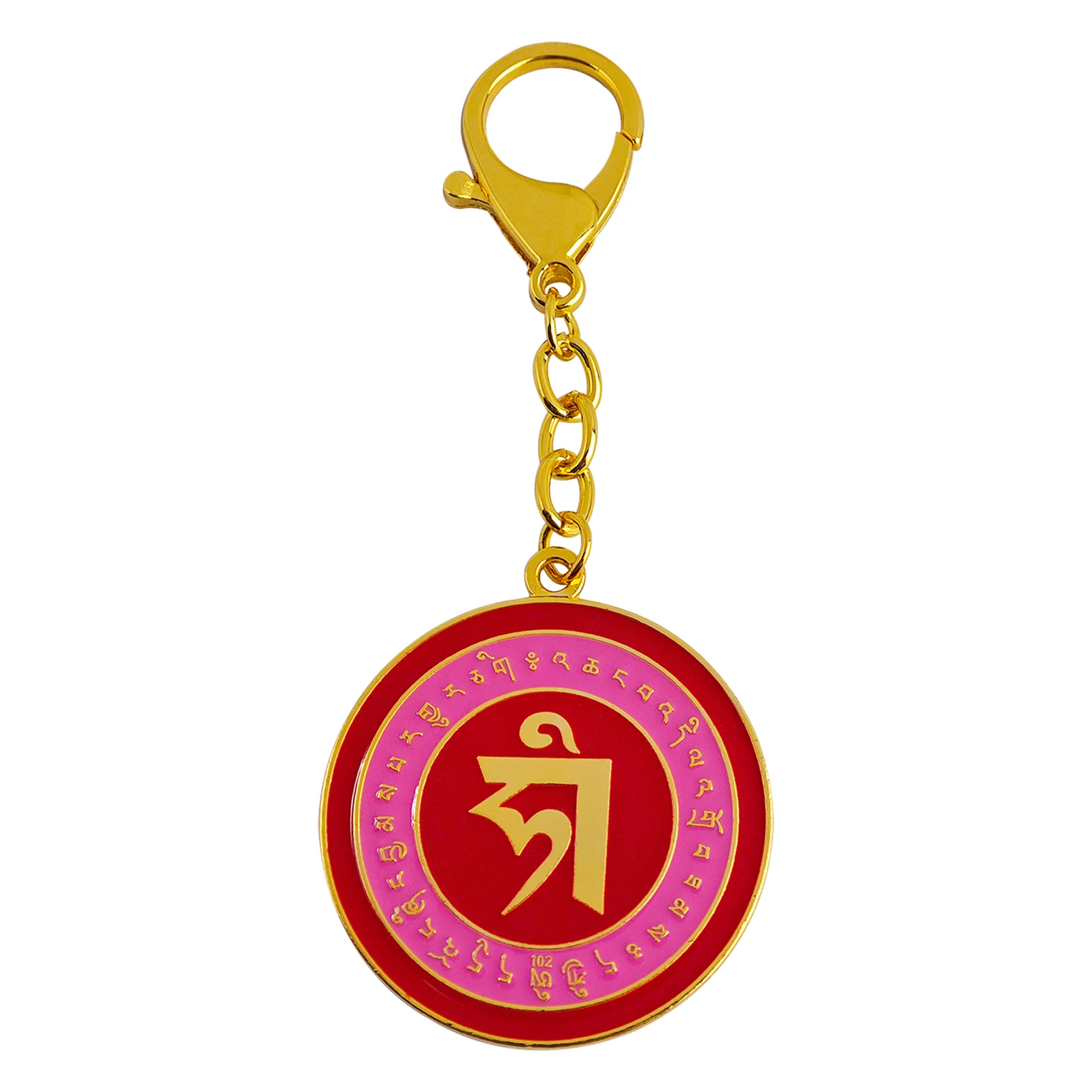 2025 Red horse keychain Horse Peach Blossom Good Rapport Amulet Keychain w5635 5