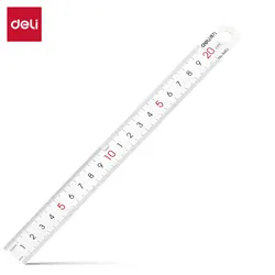 Premium Stainless Steel Measuring Ruler Set | Non - Deforming, Clear Markings | 10/20/30 CM Lengths (20cm)