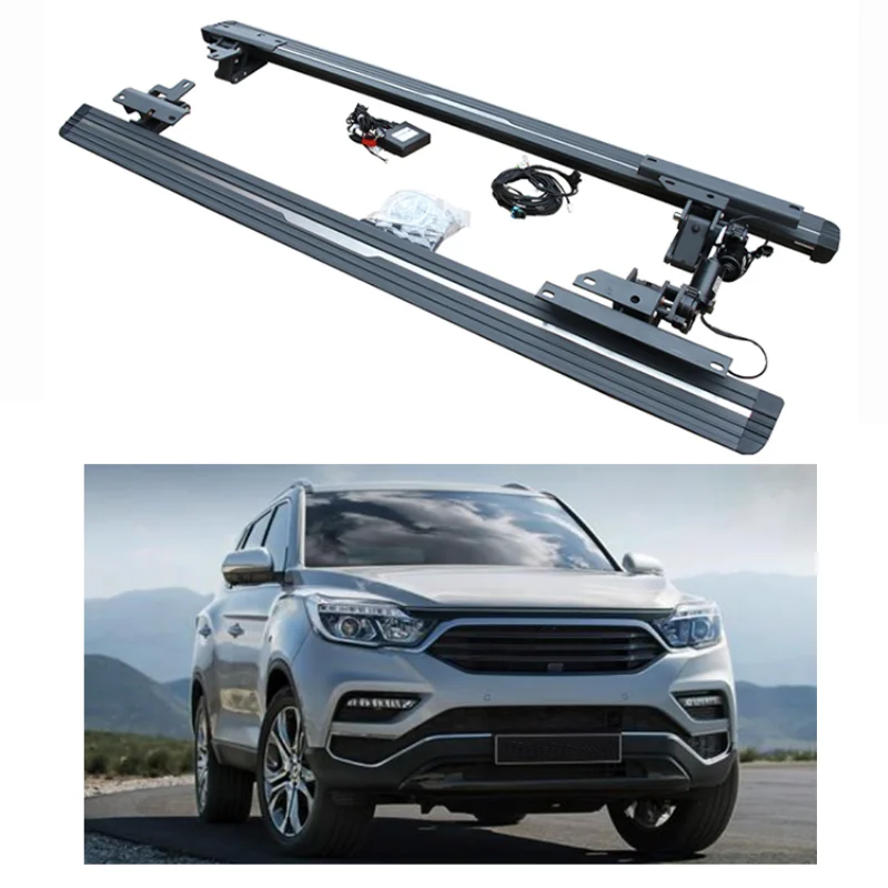 

Детали кузова автомобиля, боковой шаг, автоматическая электрическая Подножка для 19 + Ssangyong REXTON G4