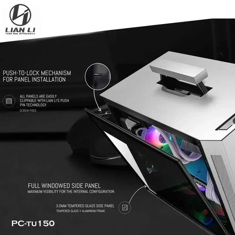 LIANLI-PC-Tu150 PC Water Cooling Computer Case,Best MOD PC