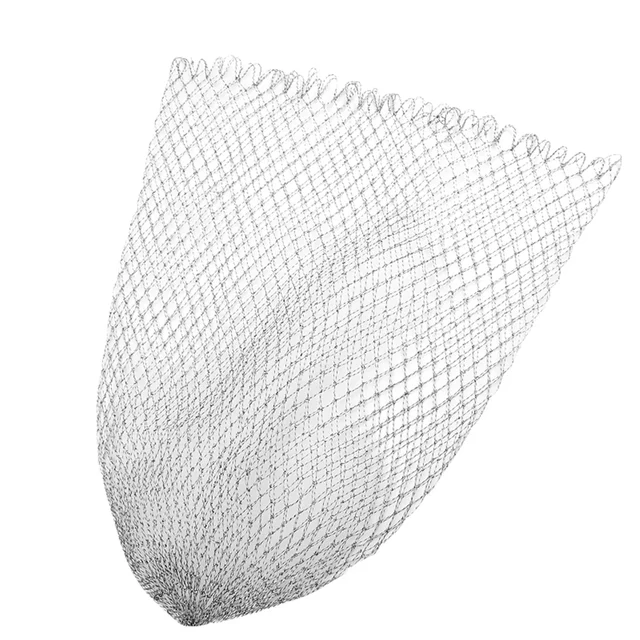 Strong Landing Net for Replace Netting Multifilament Nylon Dip Net for Head Fishing Accessories Fish Creel  Diameter 40cm-100cm