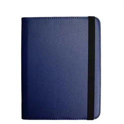 Premium Folio PU Leather Stand Smart Tablet Case for Samsung Galaxy Tab 3 (Dark Blue)