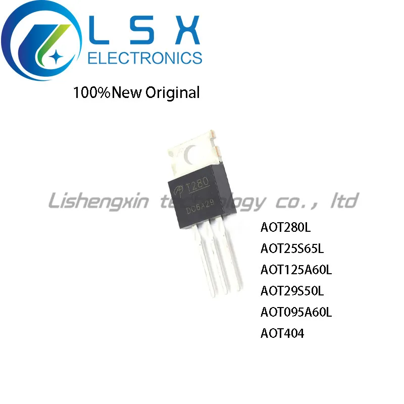 

Новинка/10 шт. AOT280L AOT25S65L AOT125A60L AOT29S50L AOT095A60L AOT404 TO-220 оригинал в наличии