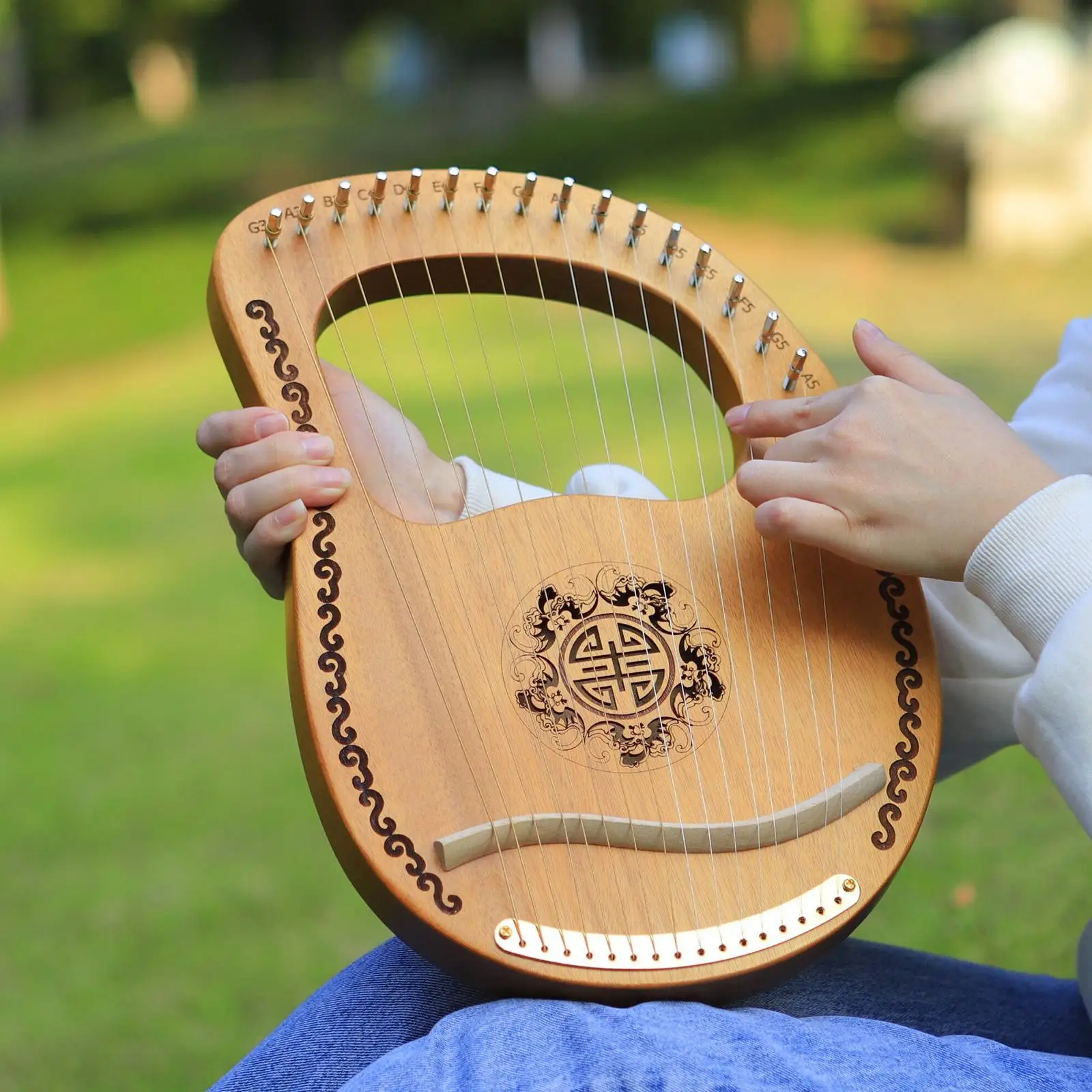 Portable Exquisite Harp And Wrench Perfect New Year Gift for Kids Children