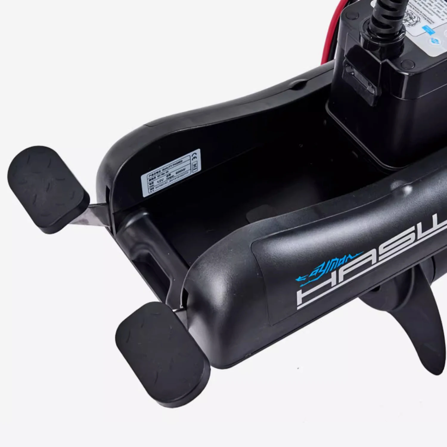 Haswing 55Lbs トローリングモーター、12V ボウマウント電気ボート 