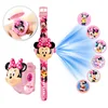 3D Cartoon Stitch Kids Watches For Girls Projection Unicorn Mickey Children Watch Digital Clock Gift Dropshipping montre enfant 3