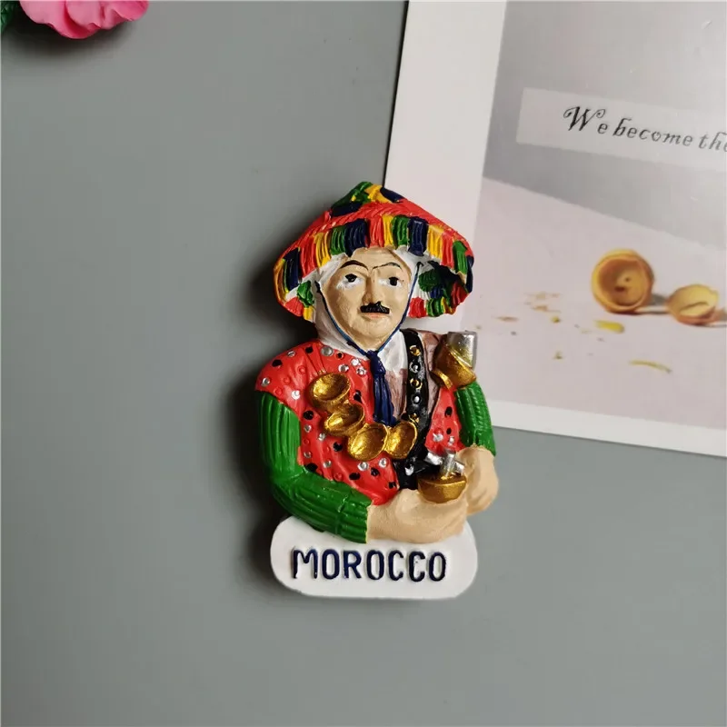 3D Rotterdam Holland Frigorifero Magnete Frigorifero Souvenir turistici Adesivi magnetici in Resina Decorazione per la casa e la Cucina dal Regalo di Viaggio