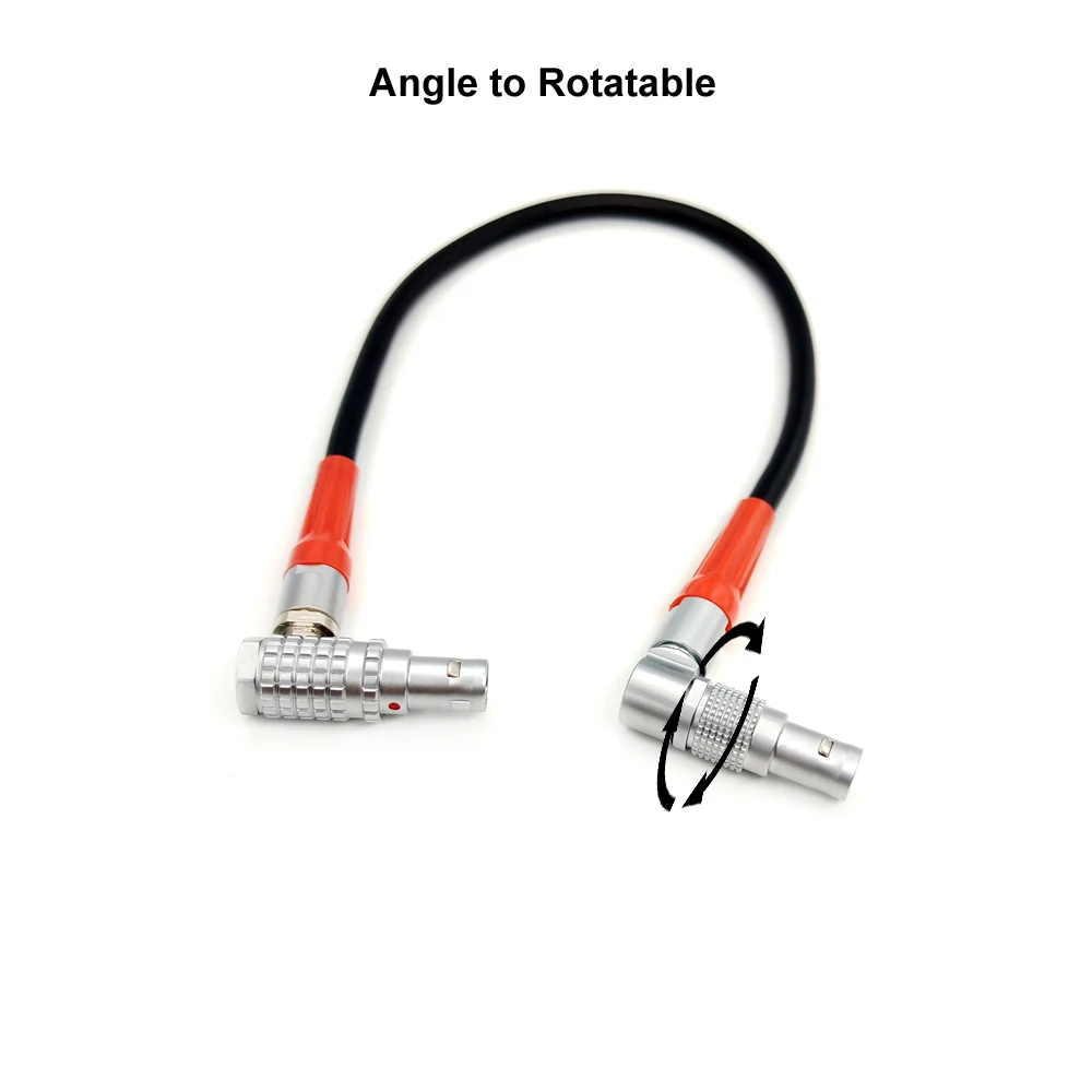 7 Pin Male To Right Angle 7 Pin Follow Focus Cable Preston FIZ MDR Bartech Digital Motor Cable - View #5