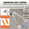 VEVOR Pipe Tube Expander Manual Hydraulic PEX Tubing Expanding with 3 Expansion Heads Pipe Cutter Tool for Copper Pipe Repairing 5
