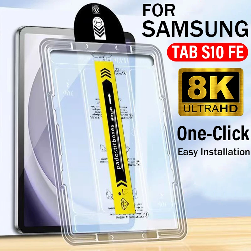 Protection Écran Verre Trempé Pour Samsung Galaxy Tab S10 FE+ 13.1 Pouces (2025)