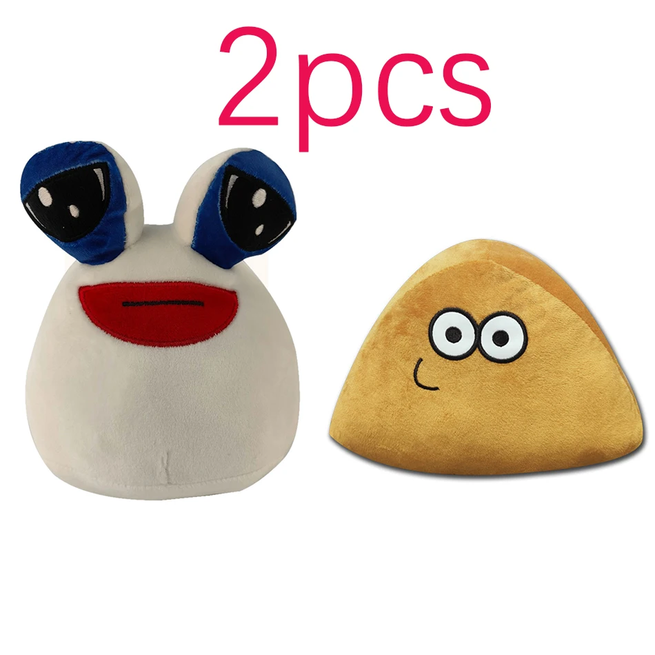 Pou Plush Cartoon Alien Toy Kawaii Stuffed Animal Doll