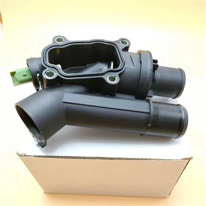 Engine Coolant Thermostat with Sensor For Land Rover Freelander 2 2.2 Td4 RR Sport JAGUAR FIAT III LR001312 C2S44028