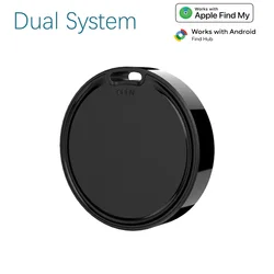 Enhanced Bluetooth Tracking Tag for Seamless Item Location (1pack - Black)