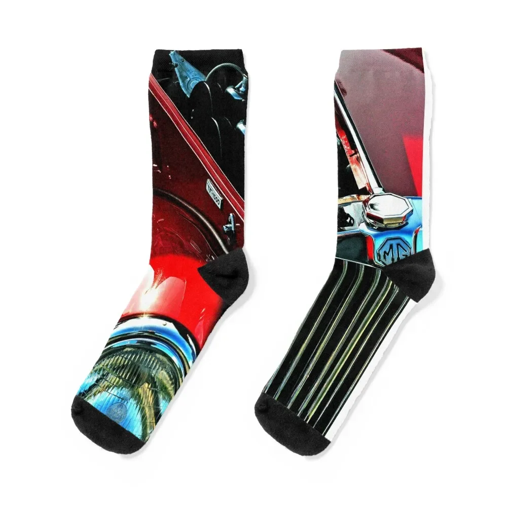 MG TA Classic Motor Car Socks Running happy Boy Child Socks Women's