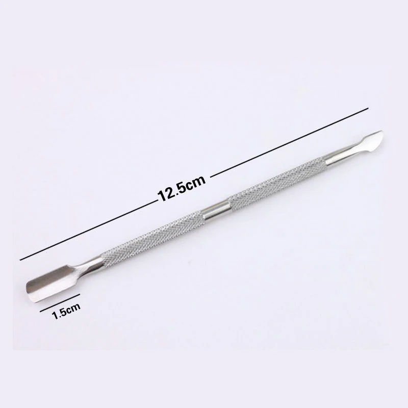 Steel Double-Ended Cuticle Pusher Dead Skin Remover Manicure Cleaner 4 Pcs/Set Manicure Set