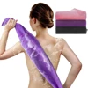 3 pieces of exfoliating net, African bath sponge towel, shower net, body washing net suitable for smoother skin, daily use 1
