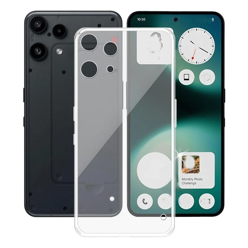 Rugged Crystal Clear Shockproof Phone Case - Anti-Drop Scratch Protective Cover