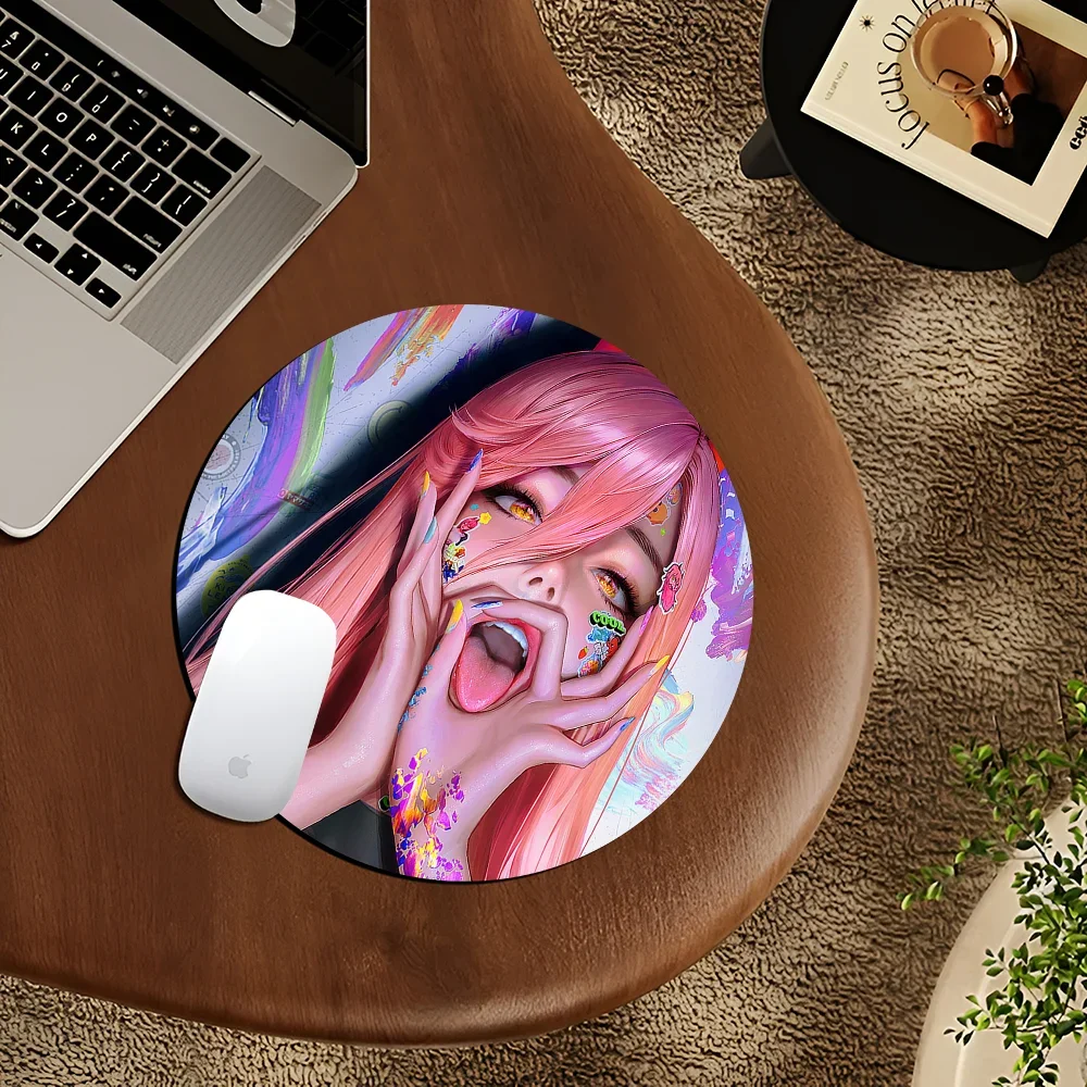 Zero Two Darling in the FranxxRubber Small Office Student Gaming Thickened Writing Pad Non-slip Cushion Mouse Pad Desk Play Mats 5