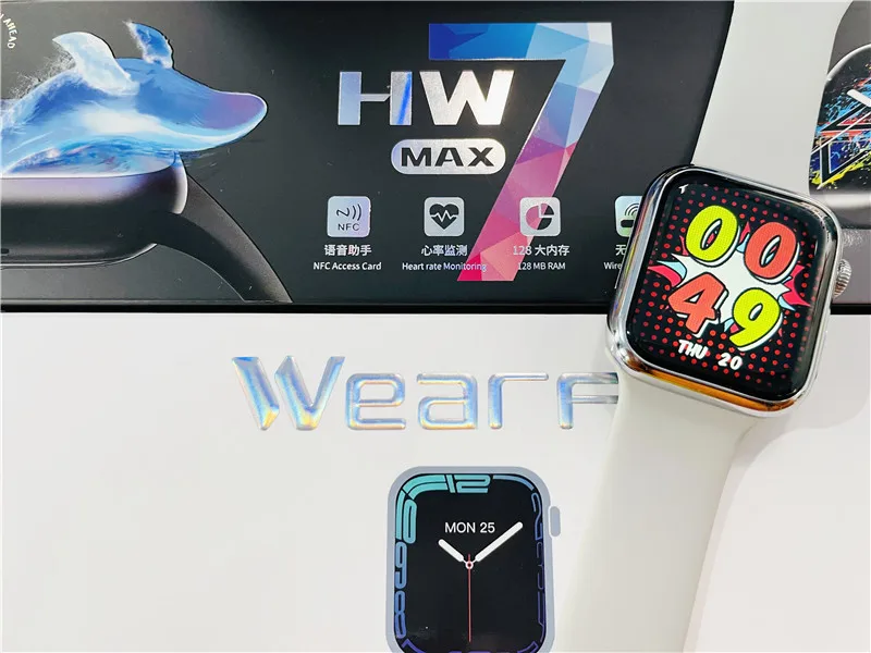 Smartwatch Klack Hw7 Max, Pantalla Completa 1,99 Pulgadas, Nfc, Llamadas,  Notificaciones con Ofertas en Carrefour