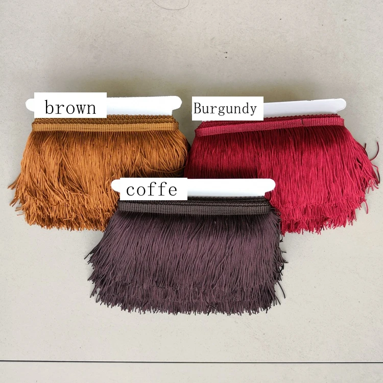 Tassel Fringe Tassel Trim Mini Tassels Tassel Accessories Tassel Decoration 9cmX10meters Short Tassels For DIY Curtains Dresses Sewing