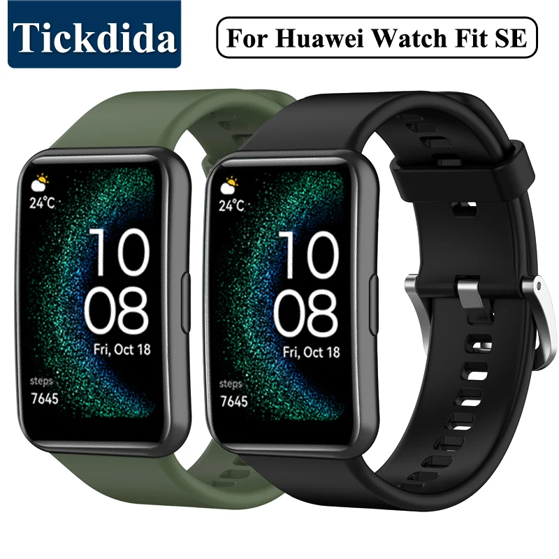 

High Quality Silicone Strap for Huawei Watch Fit Special Edition SmartWatch Accessories Soft Sports Strap for Huawei Watch Fit