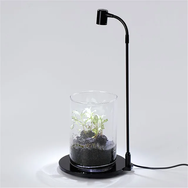 Usb Termesztési Fény A Beltéri Növények Led Növényi Lámpához, Állvány Rugalmas, Gooseneck Magassággal Állítható Naptermesztési Lámpa - Image 6