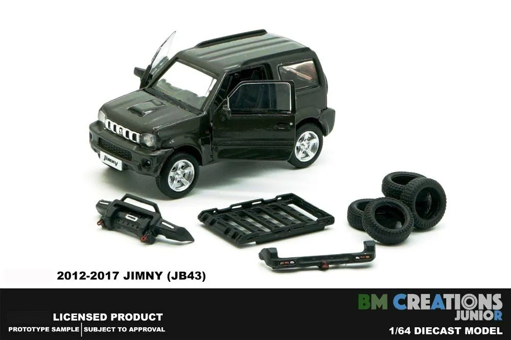 BM Creations 1:64i Jimny JB43 Diecast Alloy Toy Cars Simulation Model For Collection gift