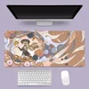 Genshin Impact Chiori Navia Caspar Mousepad Office Large Mouse Mat Keyboard Mats Rubber PC Computer Game Big Anti-slip Mice Mat 2