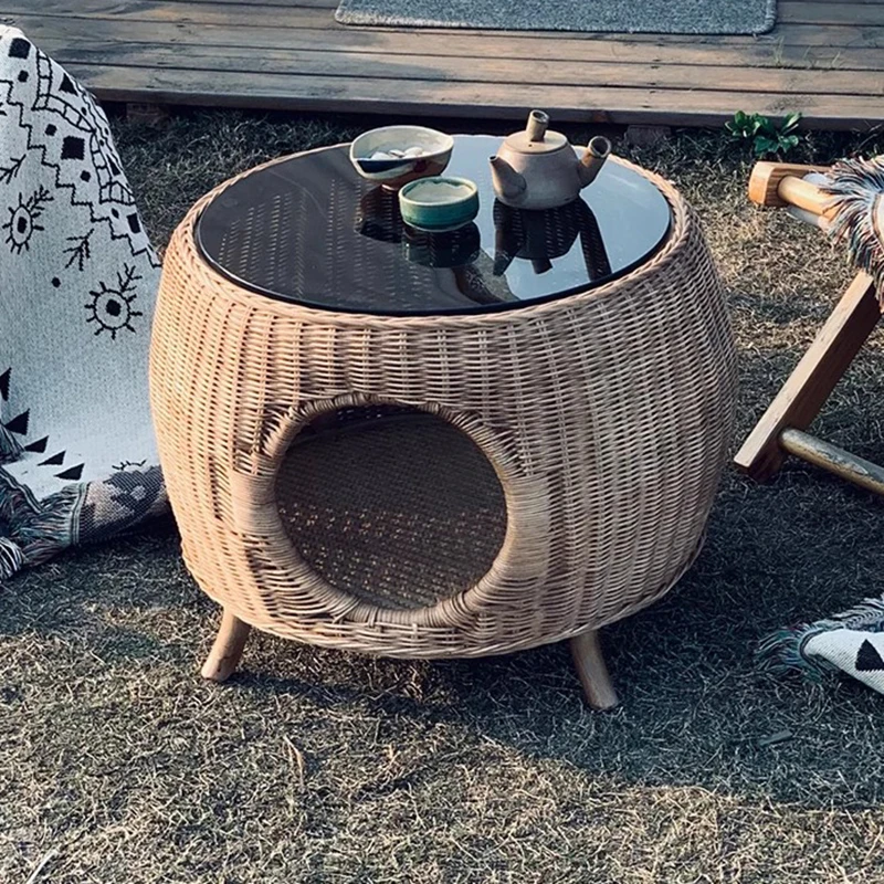 

Lounge Tea Table Cat Small Entryways Designer Coffee Bedside Cat BedThings Balcony Hammock Cama Para Gato Bedroom Furniture