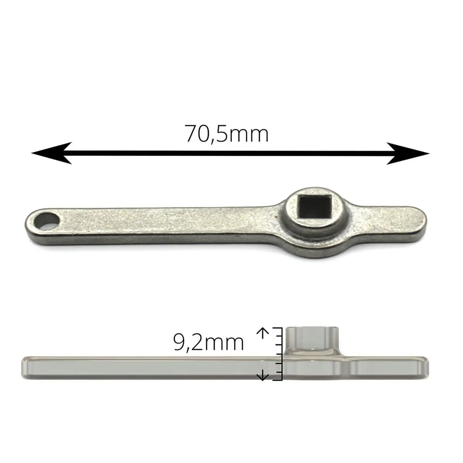 

Гаечный ключ с воздуховыпускным отверстием из нержавеющей стали, охлаждающее оборудование, Ремонтный гаечный ключ с храповым механизмом, универсальная рукоятка, ключ радиатора, Сантехнический инструмент