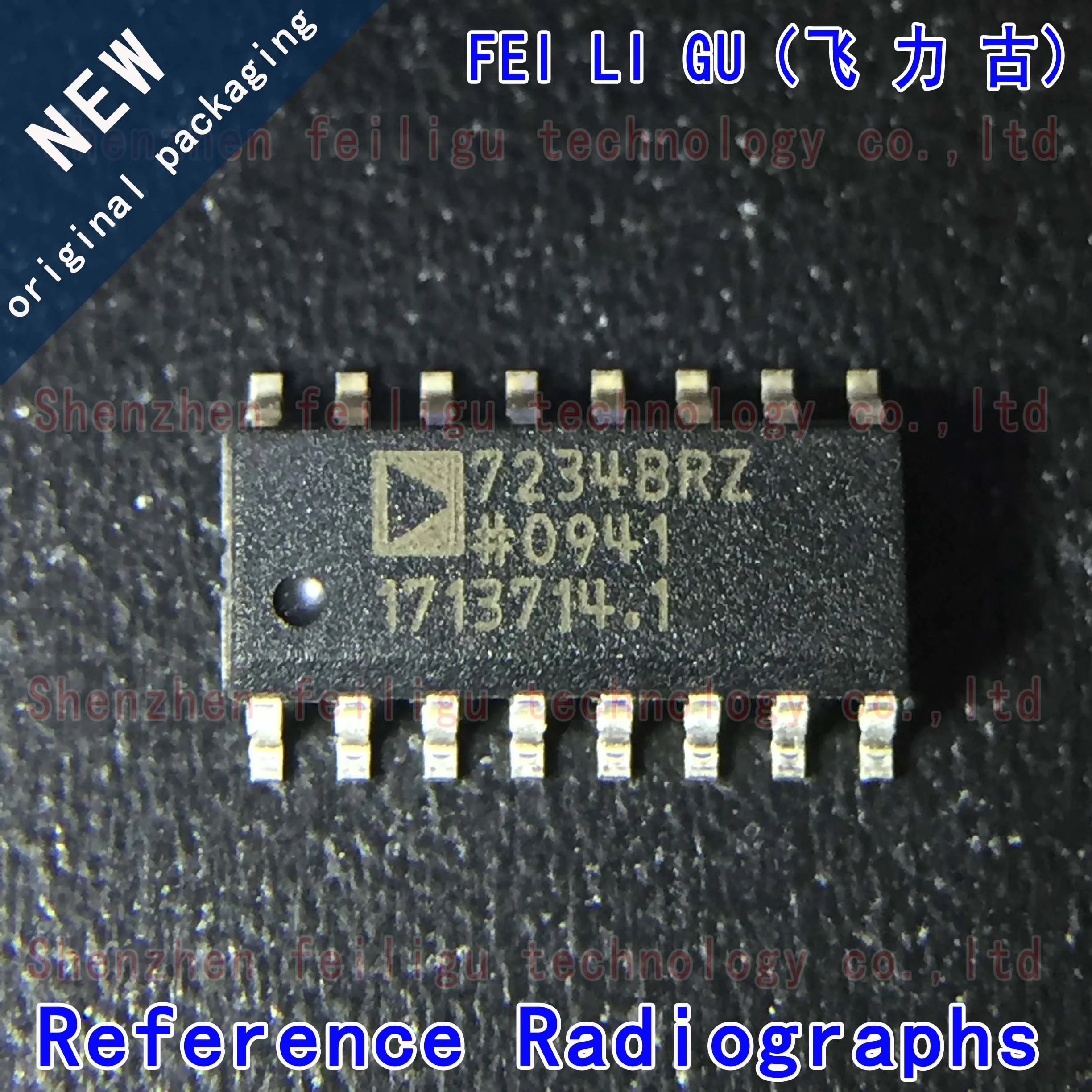 100% New original ADUM7234BRZ-RL7 ADUM7234BRZ ADUM7234 7234BRZ Package: SOP16 4A Gate Driver Chip Electronic Components new genuine iso7842dwr iso7842dw iso7842 sop16 digital isolator chip electronic components ic