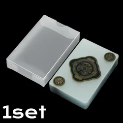 Waterproof Transparent PVC Playing Cards - Durable and Creative 2-Set (1 set)
