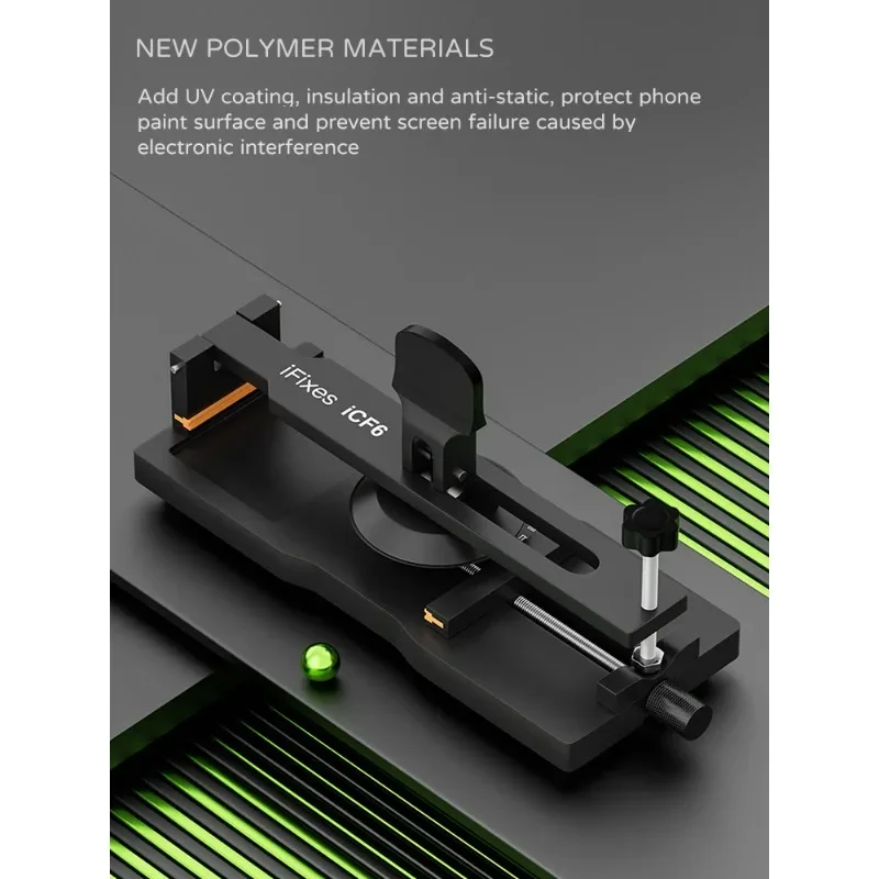 Ifixs ICF6 휴대폰 LCD 화면 분해 열기 도구, 아이폰 안드로이드 휴대폰용, LCD 화면 후면 커버 분리기 고정장치