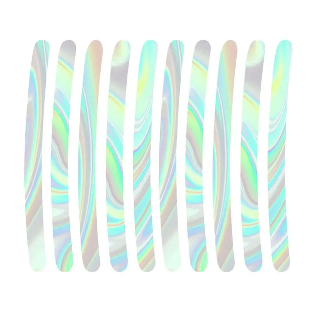 Reflective Car Tire Sticker Car Wheel Hub Reflective Sticker Car Wheel Tire Rims Sticker Stripes Tape Decals Bike Accessories