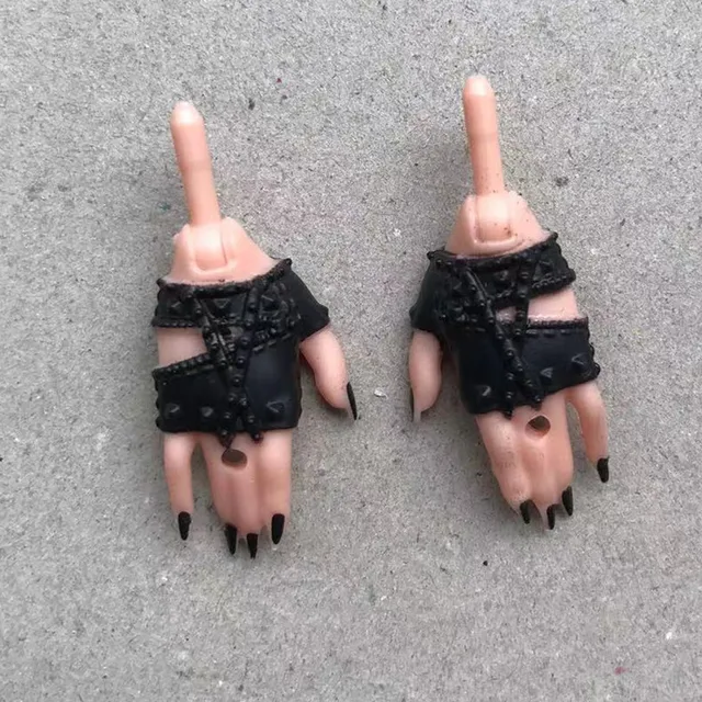 Original  Doll Hands Earrings Bags Clothes Glasses Shoes Boots Fashion Sister Decors  Doll 4 Color Replacements Hands 6