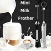 USB Electric Milk Frother,Coffee Maker Blender,Kitchen Mini Wireless Egg Beater,Huang Cream Mixer,Automatic Rotary Whisk Stirrer 2