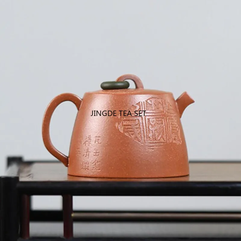 120ml Yixing High end Small Capacity Purple Clay Beauty Pot Handmade Chinese Kung Fu Tea Set
